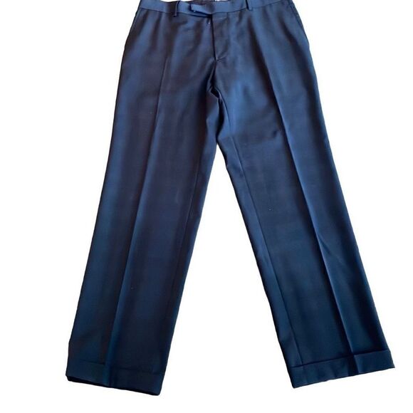 EUC Hugo Boss Black Micro Plaid Suit - Size 40 R - Picture 7 of 14